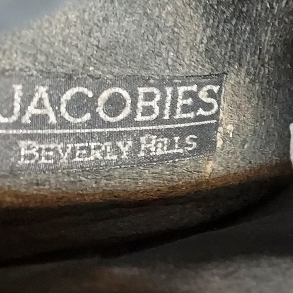 Jacobies Beverly Hills boots Nelia 1 size us 6.5 black - Picture 10 of 15